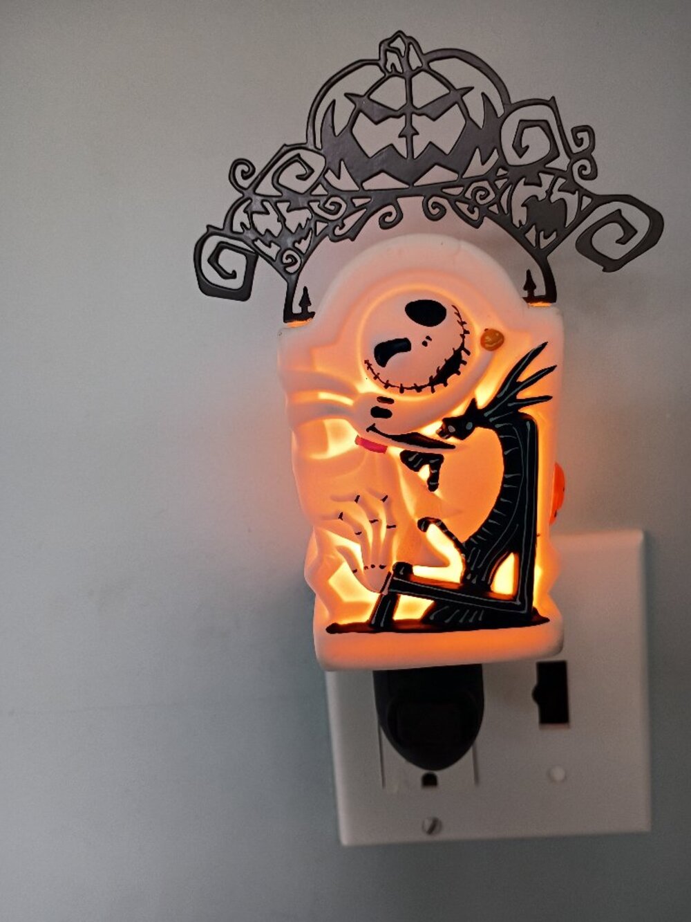 Scentsy Nightmare Before Christmas Mini Warmer Jack Skellington